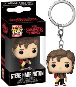 \[t@R] Funko Keychain: Stranger Things - Steve HarringtonXgW[EVOX m̐E