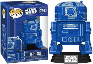 \[t@R] Funko POP! Star Wars: Star Wars - R2-D2 Blue PrintX^[EEH[Y