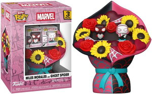 \[t@R] Funko Bitty POP! Bouquet: Spider-Man Valentine's Day - Miles Morales & Ghost Spider XpC_[}