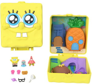 ���|���[�|�P�b�g��Mattel - Polly Pocket Spongebob Squarepants Compact ���X�|���W�E�{�u��