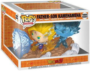 ���\��[�t�@���R] Funko POP! Moments: Dragon Ball Z - Father-Son Kamehameha ���h���S���{�[��Z���i��13.7 cm�j
