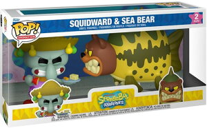 ���\��[�t�@���R] Funko POP! Animation: SpongeBob SquarePants - Squidward & Sea Bear Two-Pack���X�|���W�E�{�u��