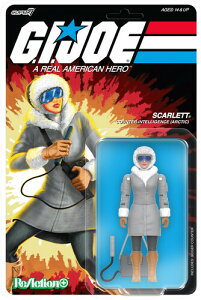 Super7 - G.I. Joe - ReAction+ Wv6 - Arctic Scarlett��G.I.�W���[��