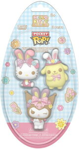 ��[�t�@���R] Funko Pocket POP! Egg: Hello Kitty and Friends 3-Pack, Hello Kitty ���n���[�L�e�B/�|���|���v����/�N���~���i��3.8cm�j