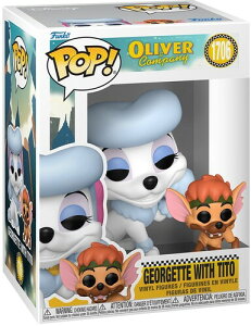 ���\��[�t�@���R] Funko POP! & Buddy: Oliver & Company - Georgette with Tito���I���o�[ �j���[���[�N�q�L���̂����聄