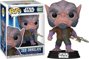 ���\��[�t�@���R] Funko POP! Star Wars: Mandalorian & Grogu - Zeb Orrelios���X�^�[�E�E�H�[�Y�^�}���_�����A���E�A���h�E�O���[�O�[��