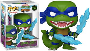 ���\��[�t�@���R] Funko POP! Animation: Godzilla x Teenage Mutant Ninja Turtles - Leonardo x Godzilla (TMNT) ���e�B�[���G�C�W�E�~���[�^���g�E�j���W���E�^�[�g���Y x �S�W����