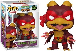 ���\��[�t�@���R] Funko POP! Animation: Godzilla x Teenage Mutant Ninja Turtles - Raphael x Rodan (TMNT) ���e�B�[���G�C�W�E�~���[�^���g�E�j���W���E�^�[�g���Y x �S�W�������h��