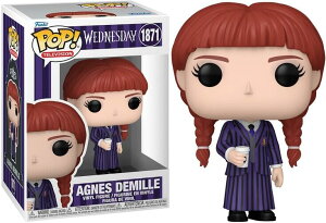 ���\��[�t�@���R] Funko POP! Television: Wednesday - Agnes Demille���E�F���Y�f�[���A�O�l�X�E�f�~��