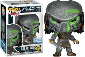 \[t@R] Funko POP! Movies: Aliens vs. Predator: Requiem - Bull Predator (Glow-in-the-Dark Bloody Ver.) (AE Exclusive)AVP2 GCAYVS.vf^[