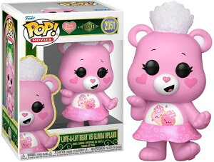 ���\��[�t�@���R] Funko POP! Movies: Wicked x Care Bears - Love-A-Lot Bear as Glinda Upland�� �E�B�L�b�h �ӂ���̖���×�P�A�x�A��