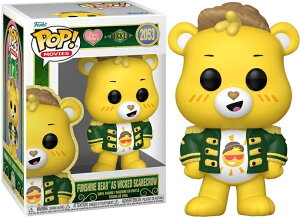 ���\��[�t�@���R] Funko POP! Movies: Wicked x Care Bears - Funshine Bear as Wicked Scarecrow�� �E�B�L�b�h �ӂ���̖���×�P�A�x�A��
