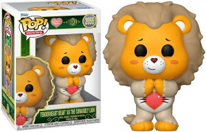���\��[�t�@���R] Funko POP! Movies: Wicked x Care Bears - Tenderheart Bear as the Cowardly Lion�� �E�B�L�b�h �ӂ���̖���×�P�A�x�A��