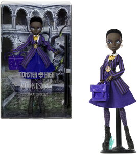 Mattel Collectible - Monster High x Wednesday Bianca Barclay in Nevermore Academy Uniform Collector Doll�������X�^�[�E�n�C×�E�F���Y�f�[��