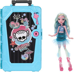 Mattel Collectible - Monster High Skulltimate Secrets: Gore-Geous Oasis Lagoona Blue Doll & Playset�������X�^�[�E�n�C��