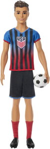 �o�[�r�[ Barbie Careers Soccer USSF Soccer Ken Doll���T�b�J�[�� �P��