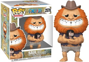 ���\��[�t�@���R] Funko POP! Super: One Piece - Saul with Nico Robin�������s�[�X���i��17cm�j�T�E��/�j�R�E���r��