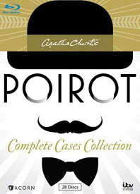 新品北米版Blu-ray！【名探偵エルキュール・ポアロ コンプリート・コレクション】Agatha Christie's Poirot: Complete Cases Collection [Blu-ray]！＜アガサ・クリスティ＞