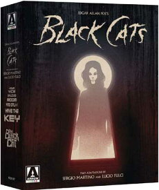 新品北米版Blu-ray！Edgar Allan Poe's Black Cats: Two Adaptations By Sergio Martino & Lucio Fulci (4-Disc Limited Special Edition) [Blu-ray/DVD]！＜エドガー・アラン・ポー「黒猫」映画化2作品セット＞