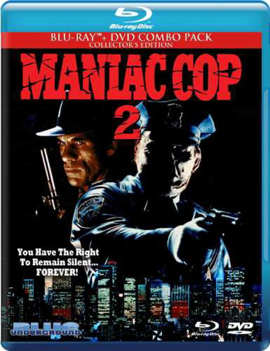 楽天市場】新品北米版Blu-ray！【マニアックコップ2】 Maniac Cop 2 