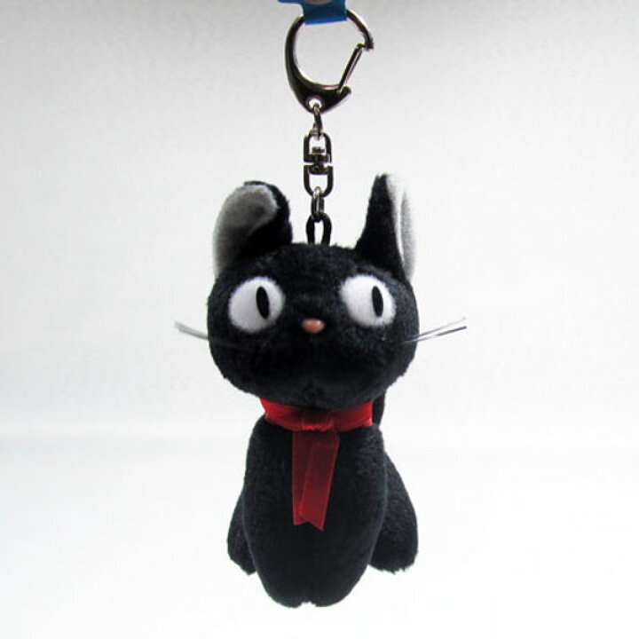 楽天市場 黒猫のジジ 座り マスコットキーホルダー スタジオジブリ ぬいぐるみ 猫 黒猫 ぬいぐるみ ねこ ぬいぐるみ 魔女の宅急便 リボンキャット 楽天市場店