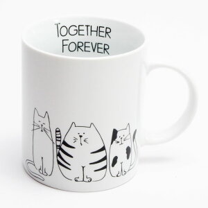 KONITZ コーニッツ 猫 マグカップ 可愛いネコ達 猫グッズ 猫雑貨 ねこ ネコ グッズ 雑貨 ドイツ コーヒーカップ 可愛い 猫柄 マグ カップ 陶器 プレゼント 電子レンジ対応 食洗機対応 ギフト 贈