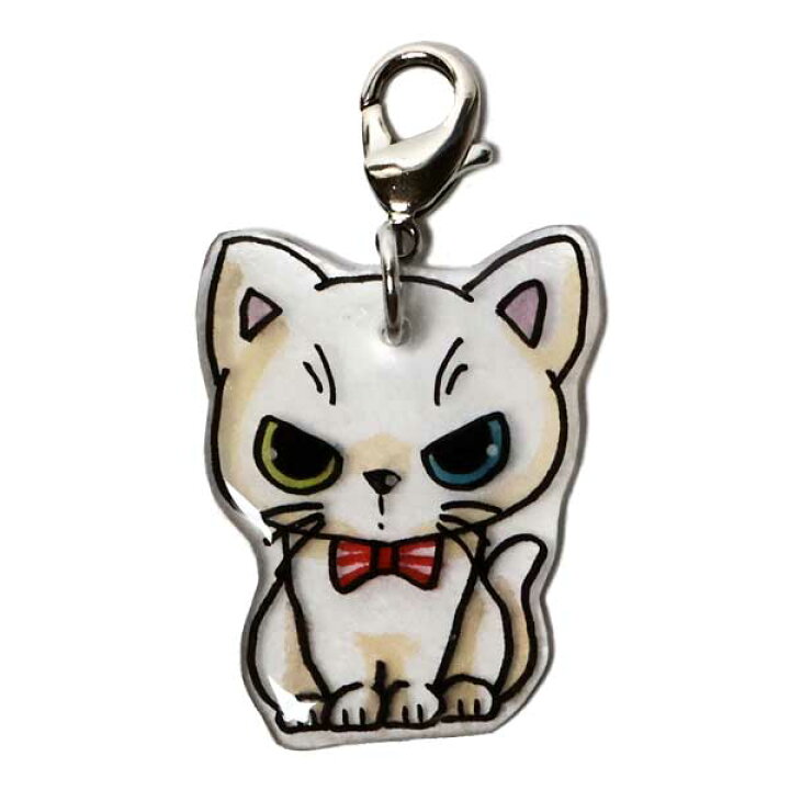 楽天市場】やまねこ 手描き 猫 キーチャーム プラバンレジン 