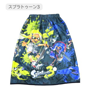 ラップタオル プールタオル 男の子 110×60cm キッズ 子供 スーパーマリオ スプラトゥーン3 ウルトラヒーローズ マイクロファイバー 巻きタオル 速乾 バスタオル