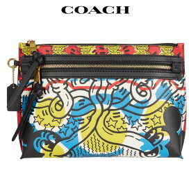 コーチ バッグ ショルダーバッグ クロスボディ ディズニー ミッキー キースへリング 新品 人気 COACH