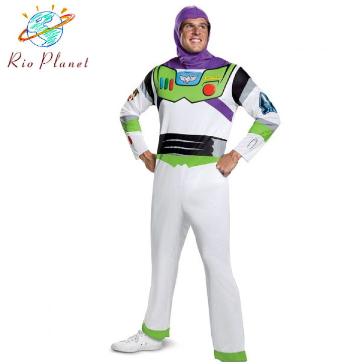 楽天市場 トイストーリー4 バズライトイヤー 仮装 大人用 衣装 コスプレ メンズ ハロウィン ディズニー Disney Toy Story 4 Rio Planet