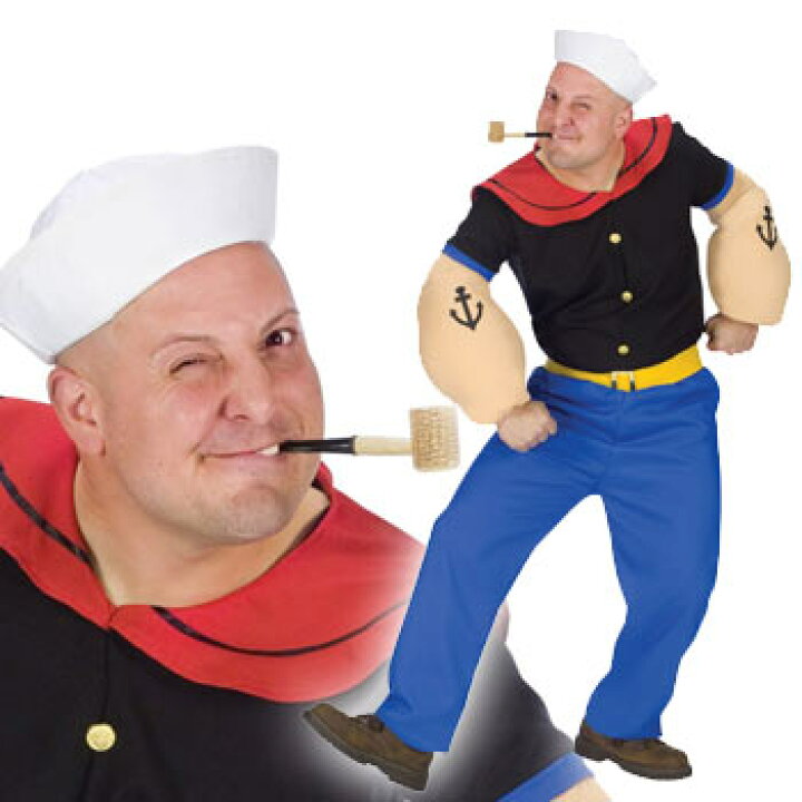 楽天市場 ポパイ コスプレ 服 ファッション ハロウィン コスチューム 衣装 仮装 アニメ Popeye Rio Planet