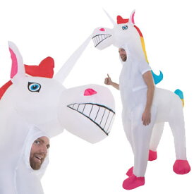 ユニコーン 動物 男性 メンズ おもしろ 仮装 コスチューム コスプレ お笑い 爆笑 UNICORN