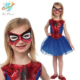 スパイダーマン 女の子 ドレス コスプレ コスチューム ハロウィン Holloween Spider-Man