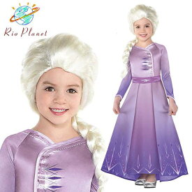 アナと雪の女王 2 ドレス 子供 エルサ なりきり ワンピース アナ雪 キッズ コスプレ 衣装 仮装 コスチューム Frozen 2