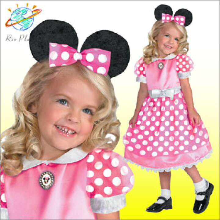 楽天市場 ミニー コスチューム ミニーマウス コスプレ ハロウィン 衣装 子供 ディズニー ミッキー Rio Planet