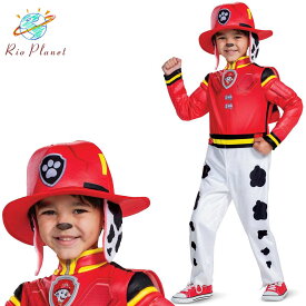 パウ・パトロール マーシャル コスチューム ハロウィン 子供 服 キャラクター 衣装 仮装 PAW PATROL