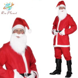 クリスマス サンタ コスプレ メンズ サンタコス 衣装 サンタクロース 大きい サイズ 男性用 Christmas