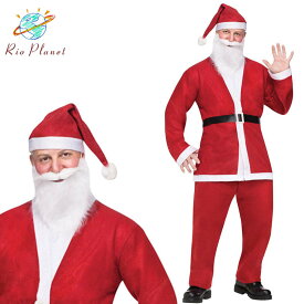 クリスマス サンタ コスプレ メンズ サンタコス 衣装 サンタクロース 大きい サイズ 男性用 Christmas