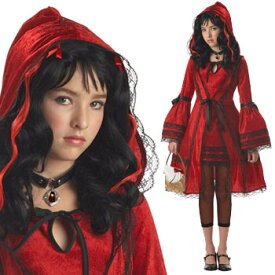 赤ずきん コスプレ 衣装 コスチューム マント エプロン ハロウィン ケープ RED RIDING HOOD