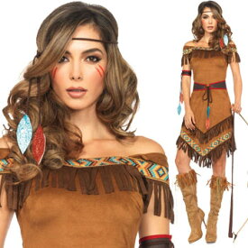 ポカホンタス コスチューム コスプレ 仮装 インディアン 衣装 ディズニー プリンセス ハロウィン Pocahontas