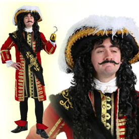 キャプテン・フック コスプレ フック 船長 海賊 衣装 コスチューム 仮装 ハロウィン パイレーツ CAPTAIN HOOK