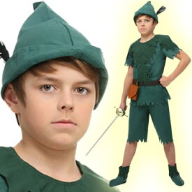 ピーターパン コスプレ 衣装 子供 仮装 コスチューム ハロウィン ディズニー PETER PAN