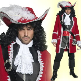 キャプテン・フック コスプレ フック 船長 海賊 衣装 コスチューム 仮装 ピーターパン パイレーツ CAPTAIN HOOK