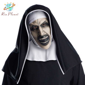 lp U i 3/4 }XN wbhs[Xt RXv }XN كVX^[ C lp ]r z[ nEB Adult The Nun 3/4 Mask with Headpiece