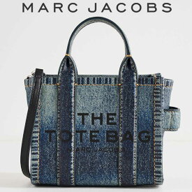 マークジェイコブス トートバッグ ミニ レディース デニム ファスナー付き 小さめ ブランド アウトレットではない Marc Jacobs