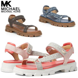 マイケルコース サンダル レディース スポーツ つっかけ 厚底 ブランド 靴 大きいサイズあり Michael Kors