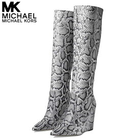 マイケルコース ロングブーツ レディース 厚底 秋冬 ブランド サイドジッパー 本革 大きいサイズあり MICHAEL KORS