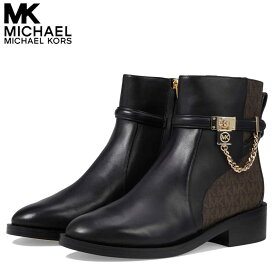 マイケルコース ブーティー ショートブーツ レディース サイドジップ レディース 本革 ヒール 大きいサイズあり MICHAEL KORS