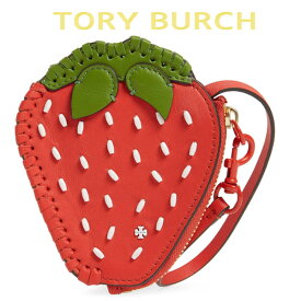 トリーバーチ 財布 コインケース ミニ レディース 革 かわいい イチゴ ブランド Tory Burch