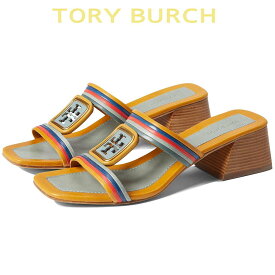 トリーバーチ サンダル レディース つっかけ ヒール きれいめ 本革 ブランド 大きいサイズあり Tory Burch